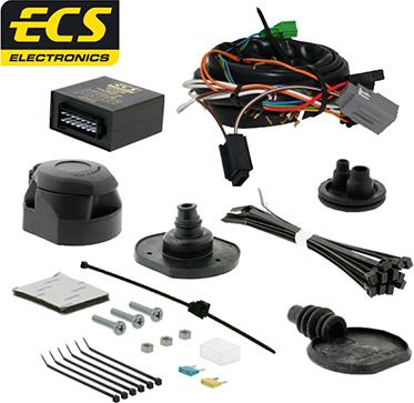 ECS KI-047-BB - Комплект электрики, прицепное оборудование autosila-amz.com