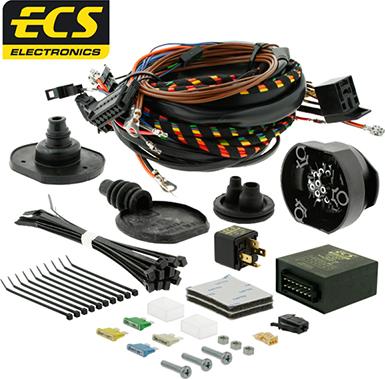 ECS SK-015-D1 - Комплект электрики, прицепное оборудование autosila-amz.com