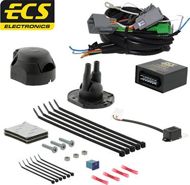ECS VL-024-BX - Комплект электрики, прицепное оборудование autosila-amz.com