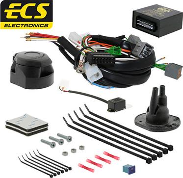 ECS VL-024-DX - Комплект электрики, прицепное оборудование autosila-amz.com