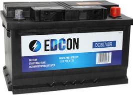 Edcon DC80740R - аккумуляторная батарея! 80Ah 740A + справа 315х175х175 B13\ autosila-amz.com