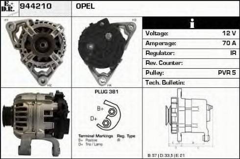 EDR 944210 - Генератор autosila-amz.com