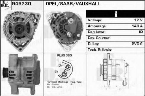 EDR 946230 - Генератор autosila-amz.com