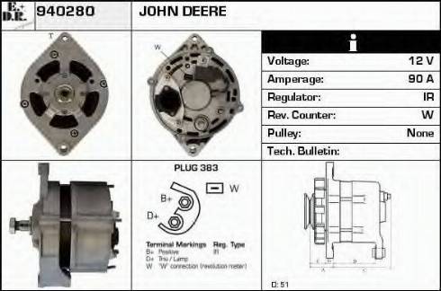 EDR 940280 - Генератор autosila-amz.com