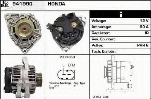 EDR 941990 - Генератор autosila-amz.com