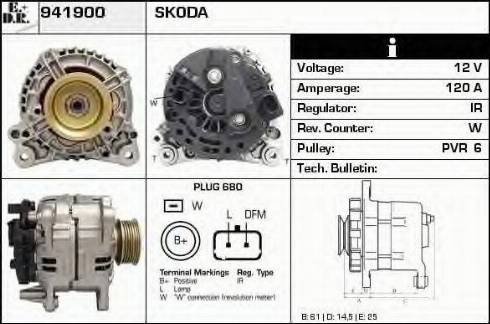 EDR 941900 - Генератор autosila-amz.com