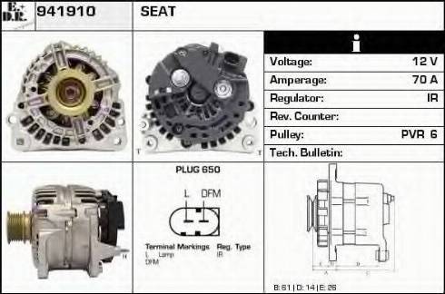 EDR 941910 - Генератор autosila-amz.com