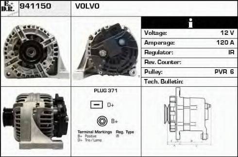 EDR 941150 - Генератор autosila-amz.com