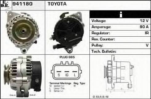 EDR 941180 - Генератор autosila-amz.com