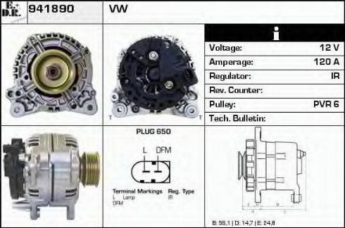 EDR 941890 - Генератор autosila-amz.com