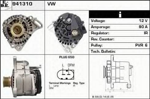 EDR 941310 - Генератор autosila-amz.com