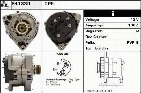 EDR 941330 - Генератор autosila-amz.com