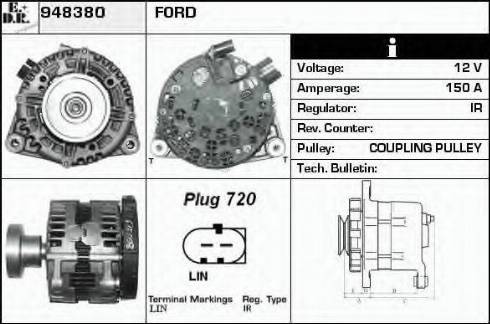 EDR 948380 - Генератор autosila-amz.com