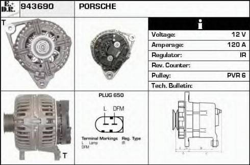 EDR 943690 - Генератор autosila-amz.com