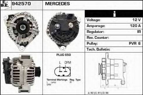 EDR 942570 - Генератор autosila-amz.com