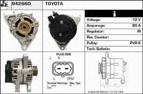 EDR 942660 - Генератор autosila-amz.com