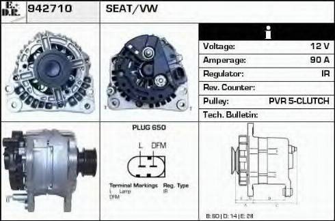 EDR 942710 - Генератор autosila-amz.com