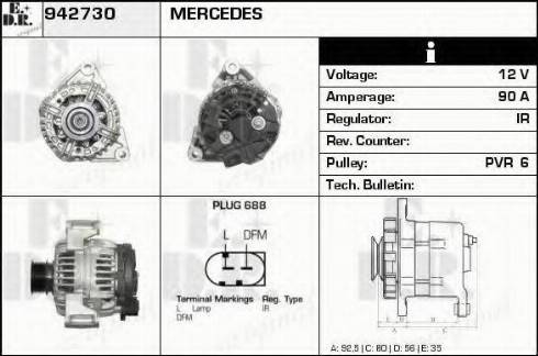 EDR 942730 - Генератор autosila-amz.com