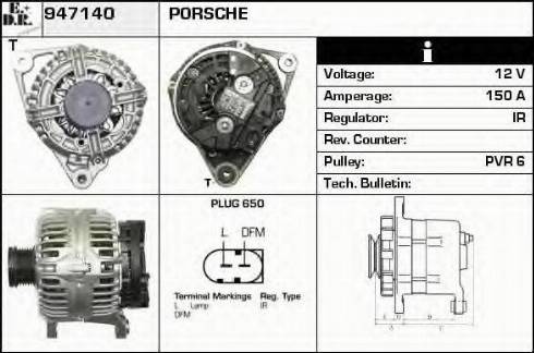 EDR 947140 - Генератор autosila-amz.com