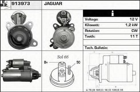 EDR 913973 - Стартер autosila-amz.com