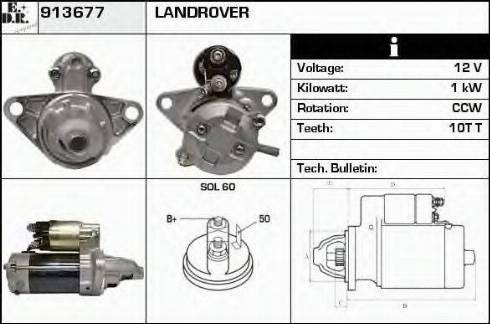 EDR 913677 - Стартер autosila-amz.com