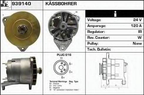 EDR 939140 - Генератор autosila-amz.com