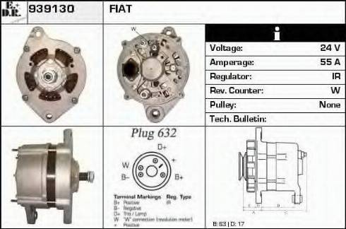 EDR 939130 - Генератор autosila-amz.com