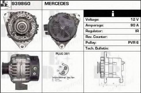 EDR 939860 - Генератор autosila-amz.com