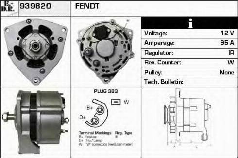 EDR 939820 - Генератор autosila-amz.com