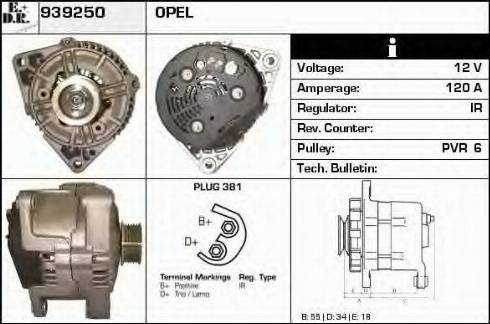 EDR 939250 - Генератор autosila-amz.com