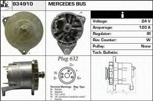 EDR 934910 - Генератор autosila-amz.com