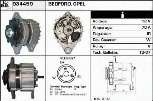 EDR 934450 - Генератор autosila-amz.com