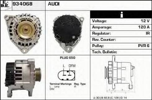 EDR 934068 - Генератор autosila-amz.com