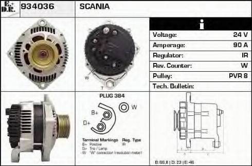 EDR 934036 - Генератор autosila-amz.com