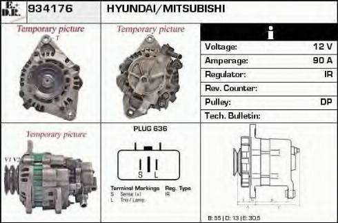 EDR 934176 - Генератор autosila-amz.com