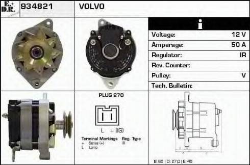 EDR 934821 - Генератор autosila-amz.com