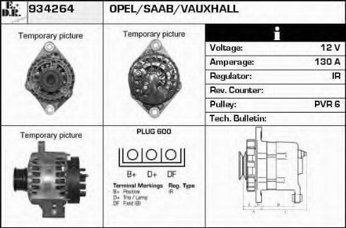 EDR 934264 - Генератор autosila-amz.com