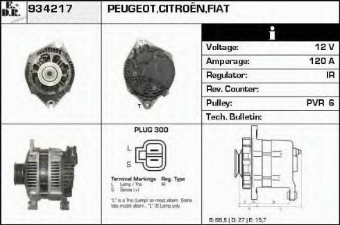 EDR 934217 - Генератор autosila-amz.com