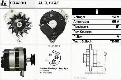 EDR 934230 - Генератор autosila-amz.com