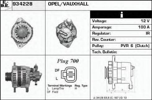 EDR 934228 - Генератор autosila-amz.com