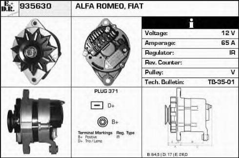 EDR 935630 - Генератор autosila-amz.com