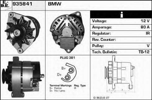 EDR 935841 - Генератор autosila-amz.com