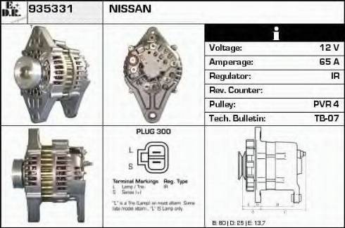 EDR 935331 - Генератор autosila-amz.com