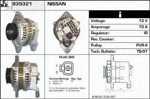 EDR 935321 - Генератор autosila-amz.com