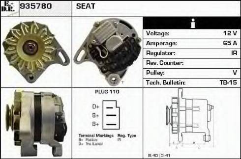 EDR 935780 - Генератор autosila-amz.com