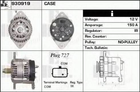 EDR 930919 - Генератор autosila-amz.com