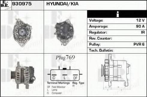 EDR 930975 - Генератор autosila-amz.com