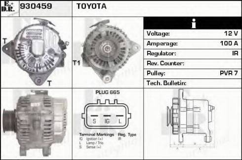 EDR 930459 - Генератор autosila-amz.com