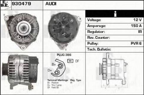 EDR 930479 - Генератор autosila-amz.com