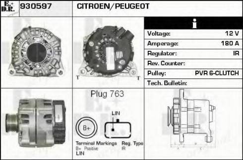 EDR 930597 - Генератор autosila-amz.com